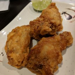 Fried chicken wings!! (Minus 4 because we already ate haha)