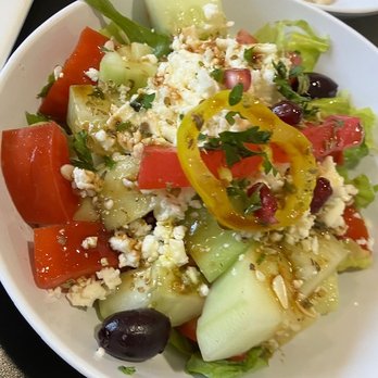 Mediterranean Fresh Grill - great fresh salad - Lebanese Near Me - Winter Haven, Florida