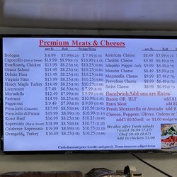 Zio's Italian Deli - Menu