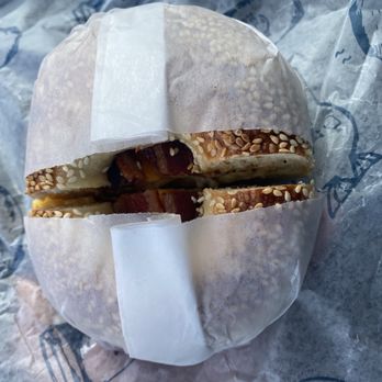 The Lox - I love that they cut my bagel sandwich in half so it's easier to eat - Breakfast & Brunch Near Me - Columbus, Ohio