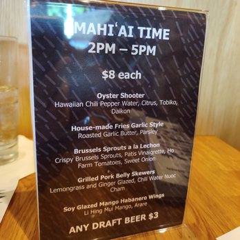 Mahi’ai Table - Missing on list pasta ravioli pumpkin $11. Fries were so good, everyone loved it - Cocktail Bars Near Me - Kapolei, Hawaii Mahi’ai Table - Missing on list pasta ravioli pumpkin $11. Fries were so good, everyone loved it - Cocktail Bars Near Me - Kapolei, Hawaii