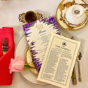 High Tea - Special themed event place setting - Desserts Near Me - Grand Rapids, Michigan