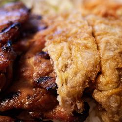 Seoul Food - BBQ chicken / Meat jun combo