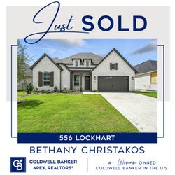 Bethany Christakos - Coldwell Banker APEX - Found this beautiful new Highland home for my clients relocating from Houston and referred to me by a previous client.