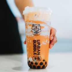 Urban Bubble - Hello everyone, come to urban and enjoy our tiger milk, Thai milk tea served with our signature cheese foam pudding and crème brûlée.