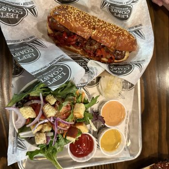Left Coast Brewing - Beer Bratwurst - Distilleries Near Me - Ontario, California