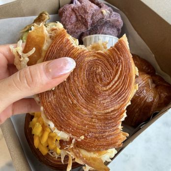JL Patisserie - August 14-16 special - Loco Style Grindz kalua pork croissant sandwich - Bakeries Near Me - Phoenix, Arizona JL Patisserie - August 14-16 special - Loco Style Grindz kalua pork croissant sandwich - Bakeries Near Me - Phoenix, Arizona