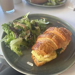 Chipotle Avocado Croissant Omelet