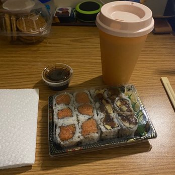 Ichi Sushi - Tempura Sweet Potato Roll Spicy Tuna Roll - Chinese Near Me - Greensboro, North Carolina Ichi Sushi - Tempura Sweet Potato Roll Spicy Tuna Roll - Chinese Near Me - Greensboro, North Carolina