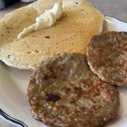 Day & Night Diner - Blueberry Pancakes w/ Sausage