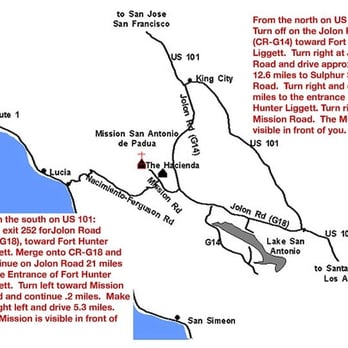 Mission San Antonio de Padua - Map with directions (this is our own card with directions to our own wedding, no copyright worries) - Churches Near Me - Jolon, California Mission San Antonio de Padua - Map with directions (this is our own card with directions to our own wedding, no copyright worries) - Churches Near Me - Jolon, California