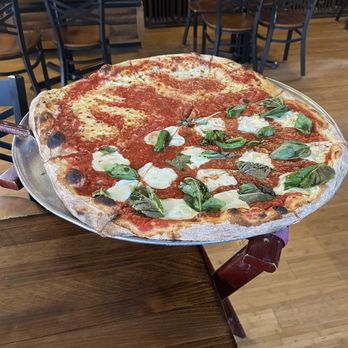 Russo's Pizza - Large 25" pizza (half cheese, half margarita) - Pizza Near Me - New Hope, Pennsylvania Russo's Pizza - Large 25" pizza (half cheese, half margarita) - Pizza Near Me - New Hope, Pennsylvania