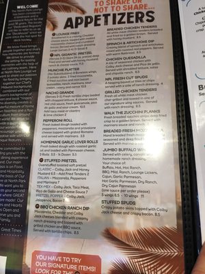 Menu photo 3 North Park Lounge Cranberry Twp, PA Menu photo 3 North Park Lounge Cranberry Twp, PA