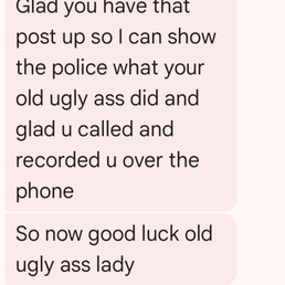 This is some of the 16 text messages that this business has been texting my phone because I left a review don't ever go here