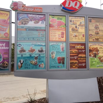 Dairy Queen Grill & Chill - Drive Thru menu on May 2, 2015 - Fast Food Near Me - Edmonton, Alberta Dairy Queen Grill & Chill - Drive Thru menu on May 2, 2015 - Fast Food Near Me - Edmonton, Alberta