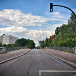 Stadtteil Rothenburgsort - Brücke Billwerder Deich (07/2018)