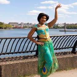 A Novel Princess Party - Jasmine by river