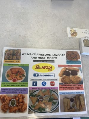 Menu photo 2 The Samosa Shop Ajax, ON