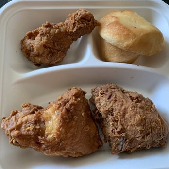 Ezell's Famous Chicken - Fried chicken and roll - Southern Near Me - Seattle, Washington