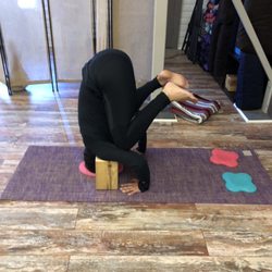 Use of props to help the student reach the posture