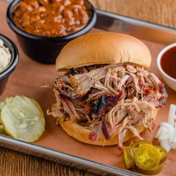 Hickory River Smokehouse - Tipp City - Pulled Pork Sandwich