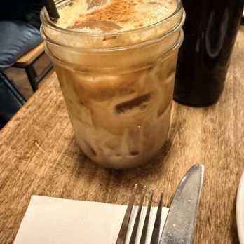 Jam Cafe on Beatty - Shaken brown sugar oat latte - Breakfast & Brunch Near Me - Vancouver, British Columbia