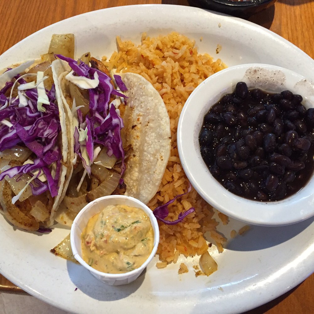 Casa Maria - Lunch portion of fish tacos with rice and black beans, $10 - Mexican Near Me - Baton Rouge, Louisiana Casa Maria - Lunch portion of fish tacos with rice and black beans, $10 - Mexican Near Me - Baton Rouge, Louisiana