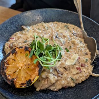 Farm & Fire - Barley Risotto - Canadian (New) Near Me - Banff, Alberta Farm & Fire - Barley Risotto - Canadian (New) Near Me - Banff, Alberta