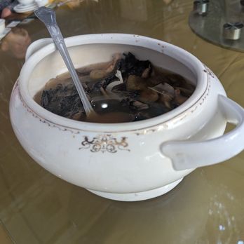 Blooming Vip - Comes in big pot, they serve the clear broth so you have to get the chicken and etc yourself. Very hearty satisfying soup - Seafood Near Me - Rosemead, California Blooming Vip - Comes in big pot, they serve the clear broth so you have to get the chicken and etc yourself. Very hearty satisfying soup - Seafood Near Me - Rosemead, California