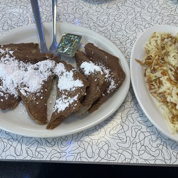 Mel's Diner - French Toast W/ Grits Or Hashbrowns - Diners Near Me - Pigeon Forge, Tennessee Mel's Diner - French Toast W/ Grits Or Hashbrowns - Diners Near Me - Pigeon Forge, Tennessee