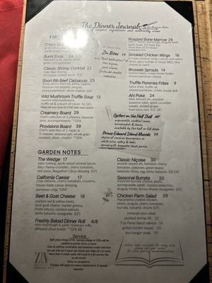 Menu photo 8 Zin American Bistro Palm Springs, CA Menu photo 8 Zin American Bistro Palm Springs, CA