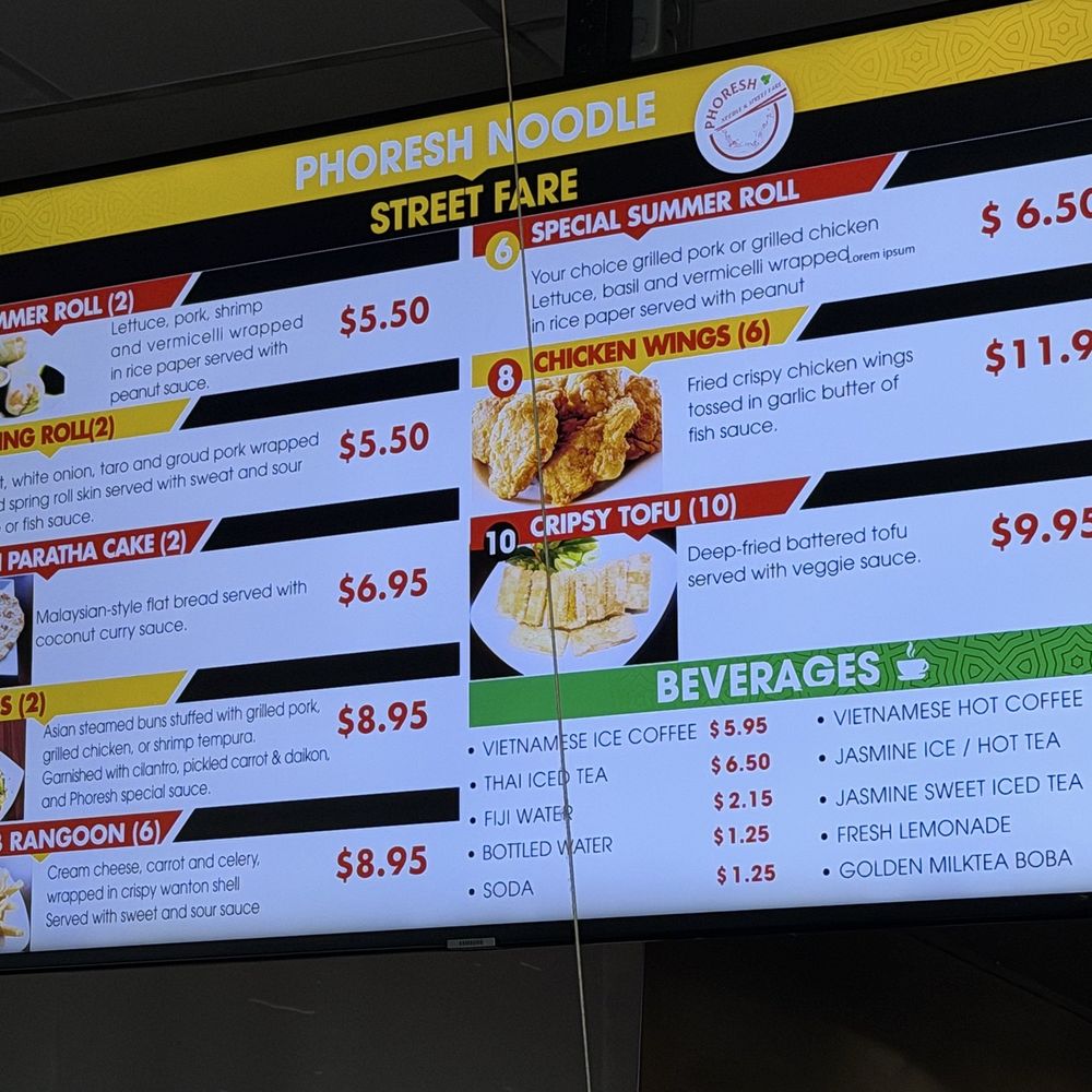 Phoresh - Menu as of 11/12/25 - Vietnamese Near Me - Orlando, Florida Phoresh - Menu as of 11/12/25 - Vietnamese Near Me - Orlando, Florida