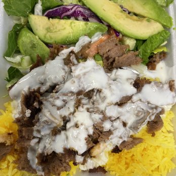 Döner Shack - Lamb and beef mix plate with avocado - Middle Eastern Near Me - Honolulu, Hawaii Döner Shack - Lamb and beef mix plate with avocado - Middle Eastern Near Me - Honolulu, Hawaii