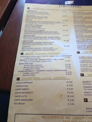 Menu photo 8 Finisterrae Florence, FI