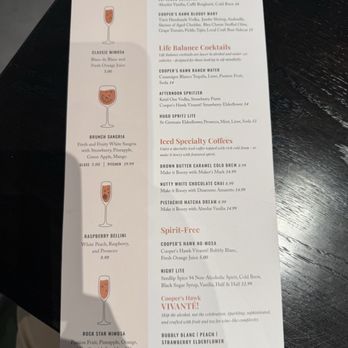 Cooper’s Hawk Winery & Restaurant - Brunch Drink Menu - Wine Bars Near Me - Woodbridge, Virginia Cooper’s Hawk Winery & Restaurant - Brunch Drink Menu - Wine Bars Near Me - Woodbridge, Virginia