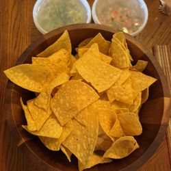 La Oaxaqueña - Tortilla chips. (my own plating)