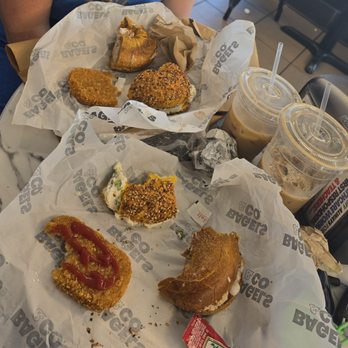 Bagels - French toast bagel with smores cream cheese 2 hash browns Everything bagel with bacon chives cream cheese  2 ice coffees - Coffee & Tea Near Me - Wilton Manors, Florida