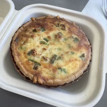 The Giving Pies - Crab And Green Onions Quiche - Desserts Near Me - San Jose, California