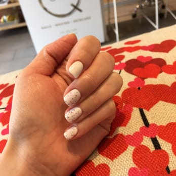 Q Spa - Cute little touch for white nails - Skin Care Near Me - San Francisco, California