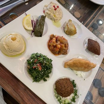 Lebanese Taverna - Chef's Mezza Platter - Lebanese Near Me - Mclean, Virginia Lebanese Taverna - Chef's Mezza Platter - Lebanese Near Me - Mclean, Virginia