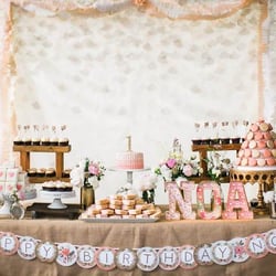 Party Pieces By Perry - First Birthday - Tier stands, flat stands and cake stands by party Pieces by Perry