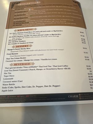 Menu photo 7 Charm Thai Bistro Spring, TX