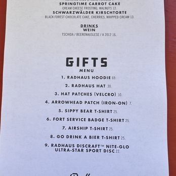 Radhaus - Menu - German Near Me - San Francisco, California Radhaus - Menu - German Near Me - San Francisco, California