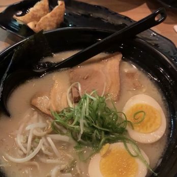 Aoyama Ramen - Gyoza (8pcs) Tonkotsu Classic Ramen & Chicken Wonton Ramen - Ramen Near Me - Newtown Square, Pennsylvania