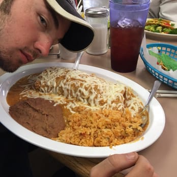 Grandma's Kitchen - Burrito loco and my brother. - Mexican Near Me - Raymondville, Texas Grandma's Kitchen - Burrito loco and my brother. - Mexican Near Me - Raymondville, Texas
