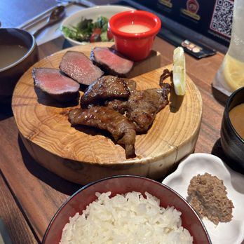 Chubby TAN - Combo D Gyutan & A5 Fingermeats - Japanese Near Me - Rowland Heights, California