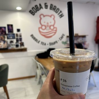 Boba and Broth - Vietnamese Coffee with boba - Soup Near Me - Sugar Land, Texas Boba and Broth - Vietnamese Coffee with boba - Soup Near Me - Sugar Land, Texas