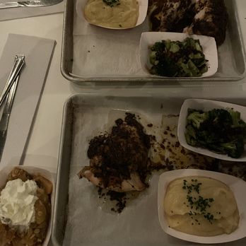 Risbo - Risbo Chicken Platter and Apple Cobbler - French Near Me - Brooklyn, New York