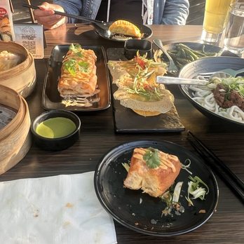 Dumpling Time - Shrimp Toast Vegetable Dumpling Garlicky Green Beans Gan Ban Noodles Chicken Gyoza - Dim Sum Near Me - San Francisco, California