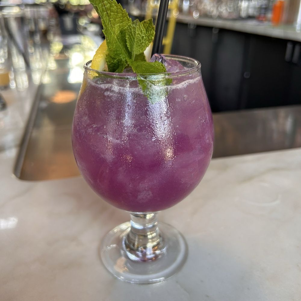 Grandma Bob's - Lavender cocktail - Pizza Near Me - Detroit, Michigan